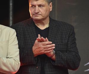 Andrzej Gołota na otwarciu V Forum Polskiego Boksu w Kielcach