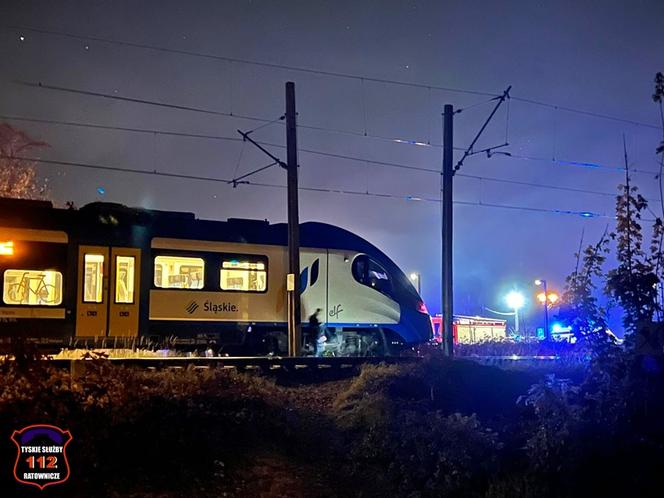 Tragedia w Tychach. 20-latka zginęła potrącona przez pociąg