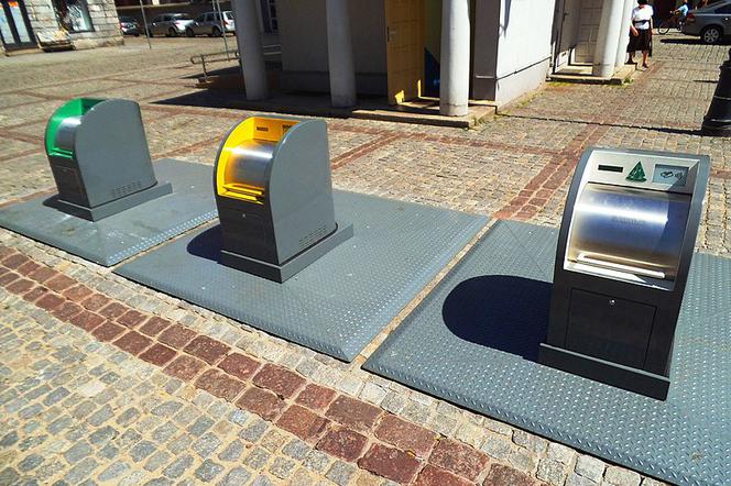 Podziemne pojemniki stosowane już są w wielu miastach np. w Toruniu