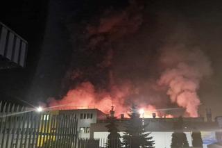 Pożar w fabryce opon w Dębicy [GALERIA]