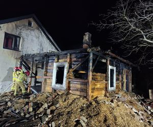 Tragiczny pożar w gminie Siennica. Jest ofiara śmiertelna