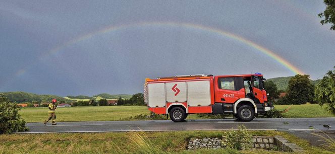 Dolnośląskie. Burze wyrządziły wiele szkód w regionie. Tak wyglądają okolice Jawora [ZDJĘCIA].