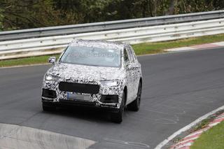 Audi Q7 - zdjęcia szpiegowskie z toru Nurburgring