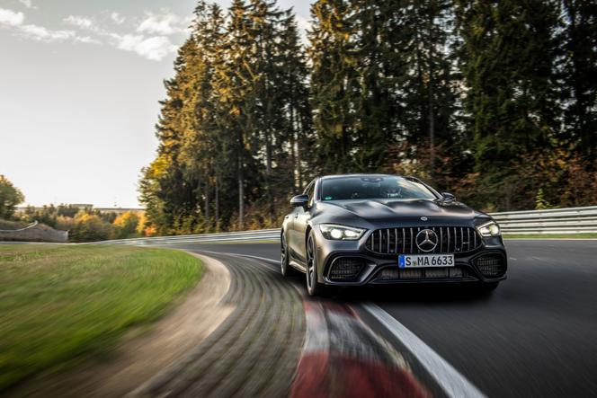 Mercedes-AMG GT 4-Door Coupe 63S 4Matic+ na Nurburgring-Nordshleife