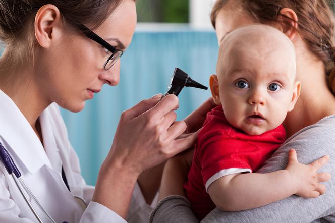 Zapalenie ucha środkowego u dzieci