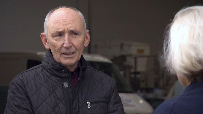 Na Wspólnej, odc. 3962: Danka (Lucyna Malec), szef Marka (Ryszard Kluge)