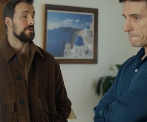 Barwy szczęścia, odcinek 3179. Marcin Kodur (Oskar Stoczyński), Tomasz (Jakub Sokołowski) 