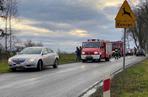 Wypadek na trasie trasie Sikorz - Trzciany! Jedna osoba w szpitalu! [ZDJĘCIA] 