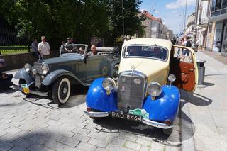 Zlot zabytkowych mercedesów StarDrive Poland 2024 w Kielcach