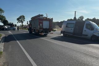 Potężny karambol na Mazowszu. Sześć osób trafiło do szpitala. Droga jest całkowicie zablokowana