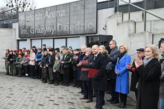 Upamiętniono tablicą pamiątkową zmarłą prezydent Rudy Śląskiej