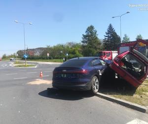 Groźny wypadek na skrzyżowaniu w Częstochowie