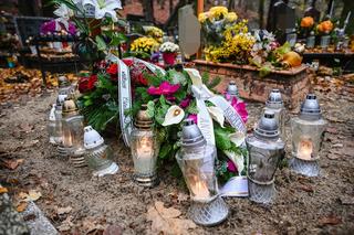 Grzegorza Borysa pochowano w ciszy z dala od syna. Garstka osób na cmentarzu