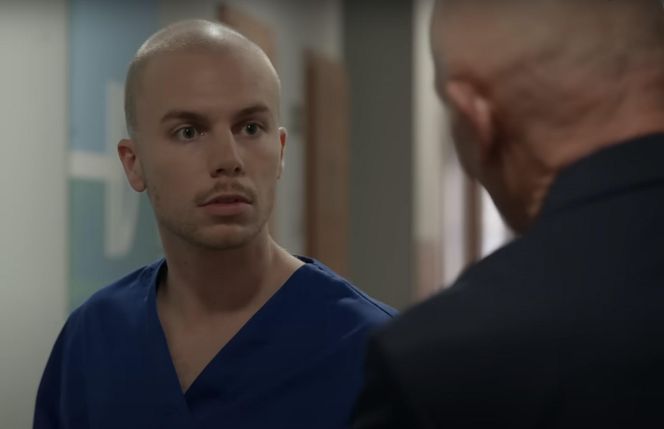 Pierwsza miłość. Dawid (Marcin Nowicki), Edward (Marek Siudym)