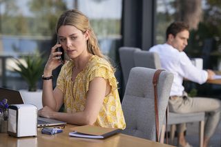 Profilerka, odcinek 3: dziennikarka Hanka Pietrewicz (Emma Giegżno), Olgierd Woliński (Jędrzej Hycnar)