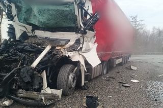Wypadek na autostradzie A4 na wysokości Wysokiej