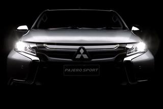 Coraz więcej nowego Mitsubishi Pajero Sport na kolejnych zapowiedziach 
