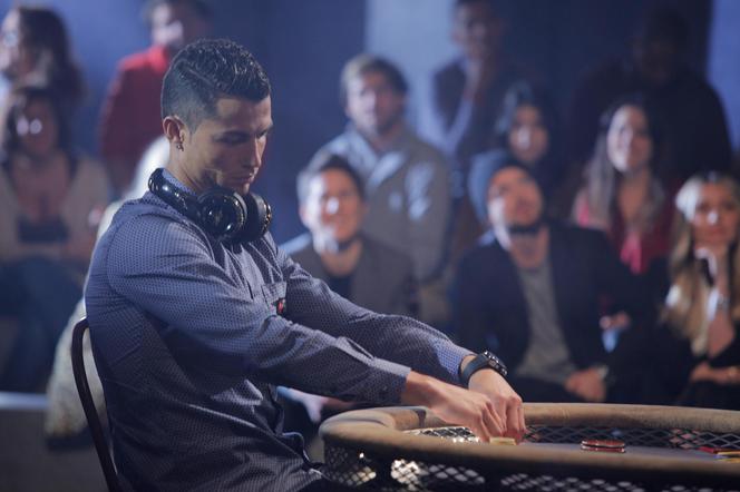 Cristiano Ronaldo gra w pokera