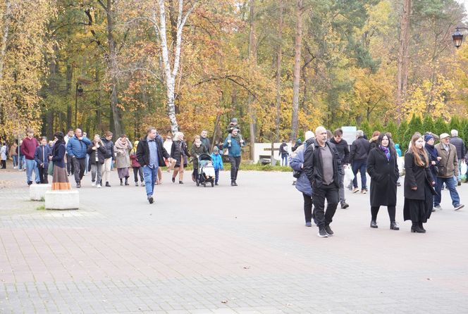 Tłumy na cmentarzu na Miłostowie