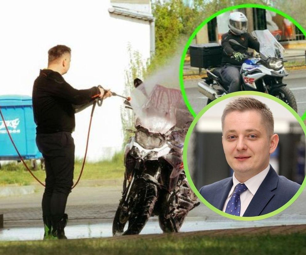 Wiceszef kancelarii Tuska zajechał na myjnię. Odpicował sobie maszynę! [FOTO]