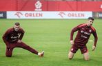 Trening polskich piłkarzy przed meczem z Nową Zelandią i Litwą