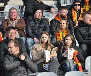 Kibice na meczu Korona Kielce - Radomiak (19 kwietnia 2024)