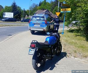 Motocyklista z narkotykami zatrzymany w Starachowicach
