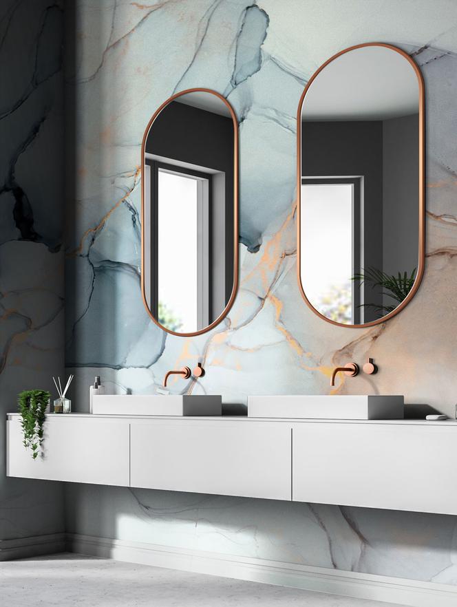 Modne pomysły na lustro w łazience: 7 z 20