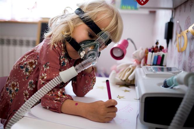 Jagienka nie może oddychać