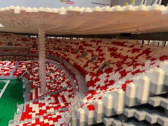 Stadion PGE Narodowy z klocków LEGO