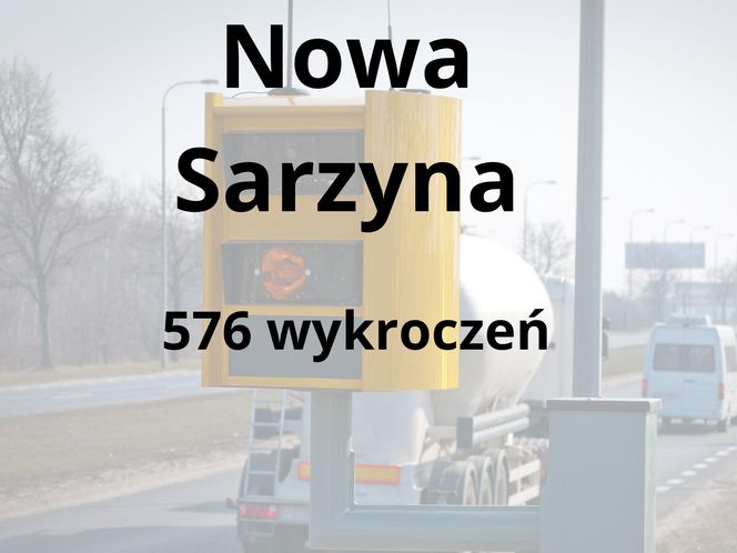 Te fotoradary na Podkarpaciu zrobiły najwięcej zdjęć