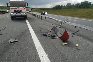 Wypadek na autostradzie A4