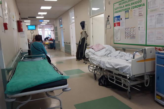 Szpitalny sufit runął na pacjentów