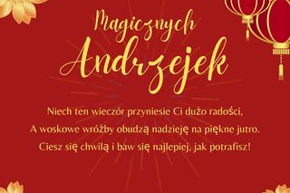 Kartka na Andrzejki - życzenia gotowe do wysłania