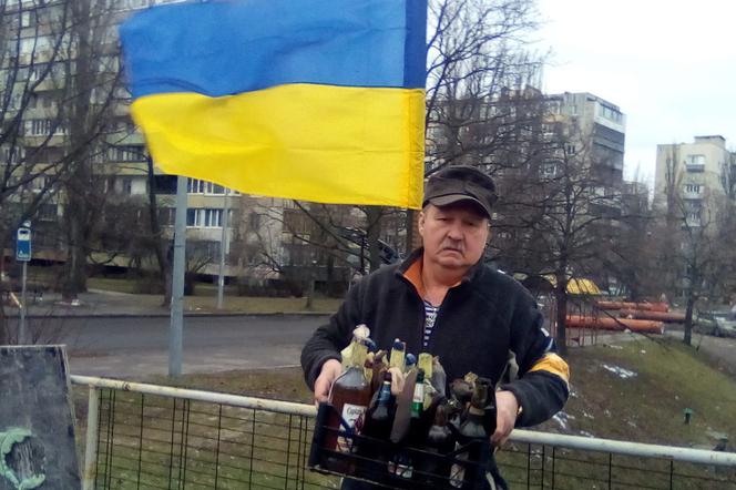 Ukraina. Wołodymyr Petraniuk walczy w Kijowie