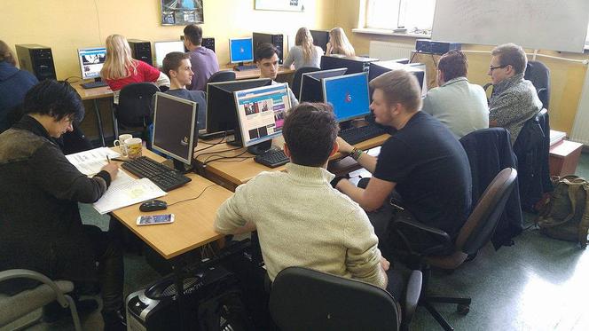 Warsztaty dziennikarskie w I LO w Zabrzu