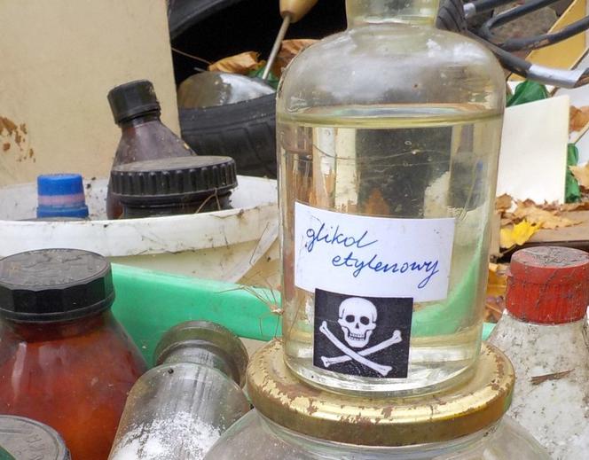 Niebezpieczne chemikalia w Falenicy