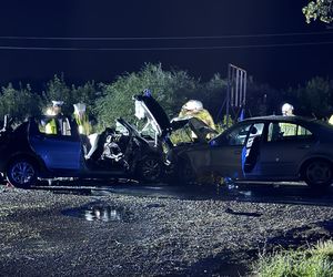 Tragedia na drodze. Jedna osoba nie żyje, pięć rannych. W akcji śmigłowiec LPR