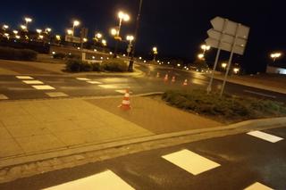 Nocne malowanie na ulicach w Gorzowie. Kierowcy bądźcie czujni i ostrożni!         