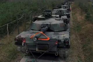 Ogromny transport czołgów do Warszawy. Tak wyglądają najnowocześniejsze Abramsy z USA