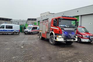 Tragedia w Zakurzewie pod Grudziądzem! Nie żyje pracownik przewożący drewno [ZDJĘCIA]