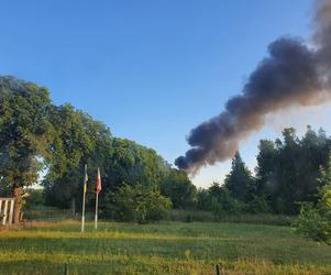 Pod Szczecinem spłonął niemiecki autobus