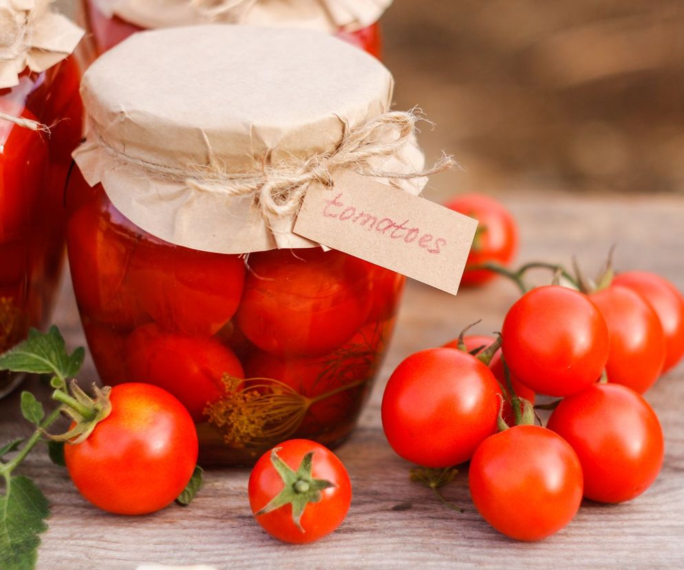 Przetwory z pomidorów koktajlowych