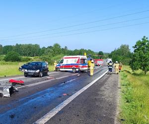 Wypadek śmiertelny na trasie numer 74 w miejscowości Przełom