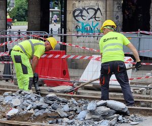 Utrudnienia dla pasażerów. Ulica Gdańska bez tramwajów