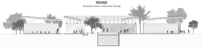 Round – szkoła średnia w Kafountine w Senegalu