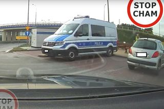 Niebezpieczna sytuacja na drodze ekspresowej S5 w Białych Błotach (woj. kujawsko-pomorskie)