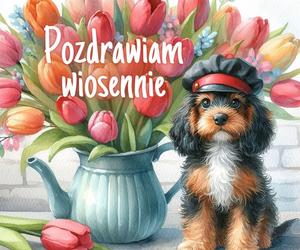 Wiosenne pozdrowienia i kartki na dzień dobry dla przyjaciół 