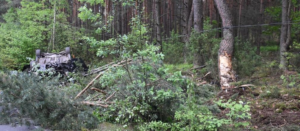 Tragiczny wypadek w Zabielu. Dwie osoby nie żyją