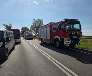 Uczeń z autokaru szkolnego poszkodowany w wypadku